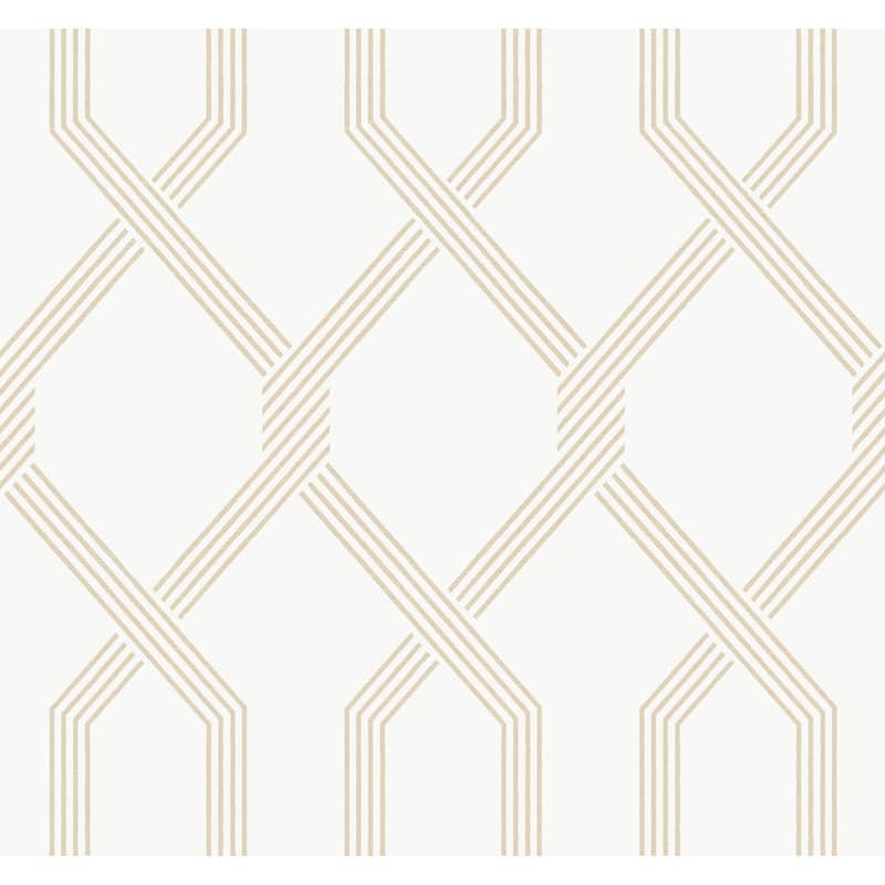 Ronald Redding Palisade Beige Wallpaper