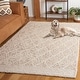 preview thumbnail 11 of 16, SAFAVIEH Handmade Natura Tere Farmhouse Trellis Wool Rug 8' x 10' - Brown/Ivory - Rectangle