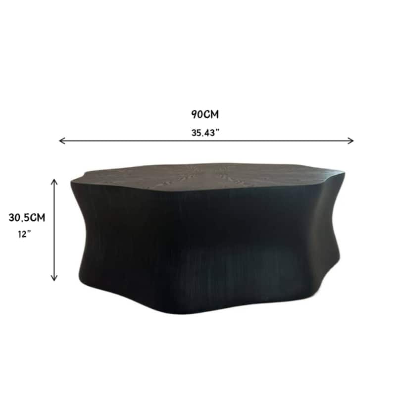 Modern Flower Petal-shaped Coffee Table Floor Center Table