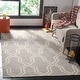 preview thumbnail 13 of 53, SAFAVIEH Handmade Flatweave Dhurries Vikki Modern Moroccan Wool Rug 3' x 5' - Grey/Ivory