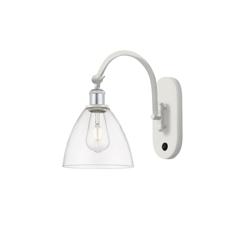 Innovations Lighting Ballston Bristol Glass - 1 Light 8" Sconce - Arm Swivels Side To Side