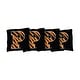 preview thumbnail 1 of 1, Black Princeton University Tigers Cornhole Bags All-Weather Resin Filled