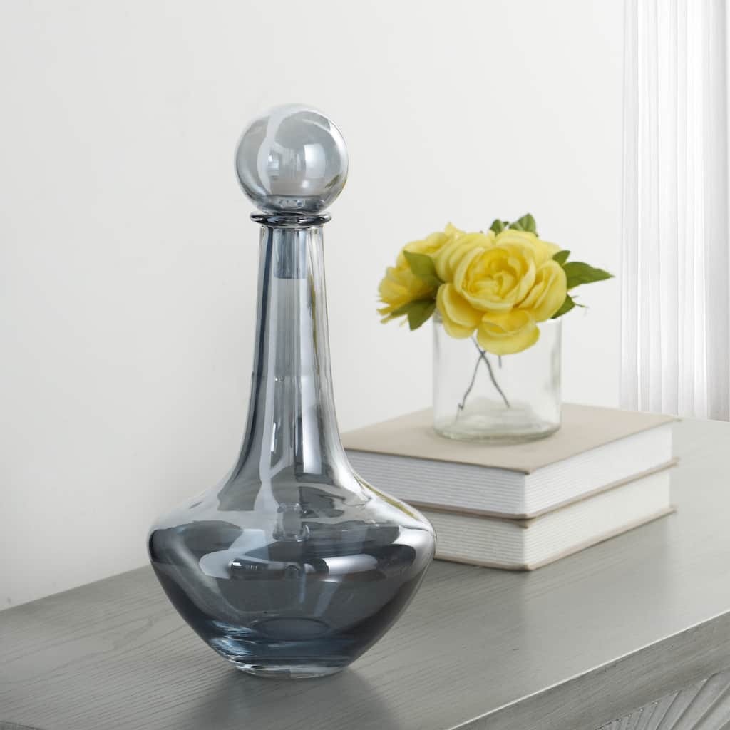 StyleCraft Austin Allen James - Pawn Plated Glass Vase