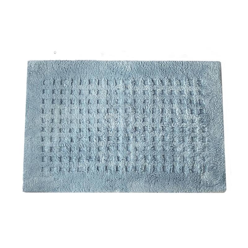 Essential Waffle Modern Bath Rug