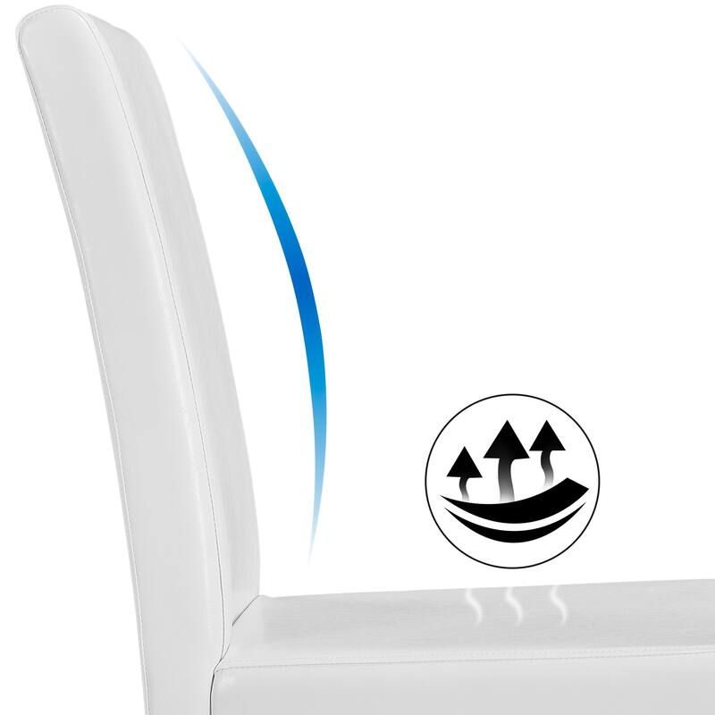 Yaheetech 4pcs Dining Room Chairs High Back for Home