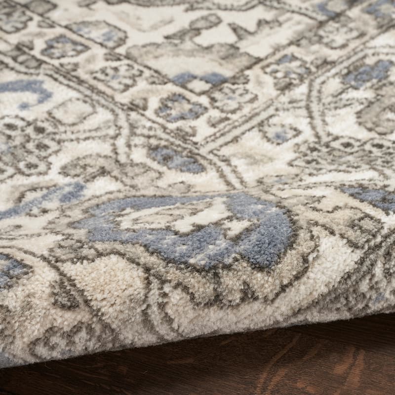 Nourison Concerto Traditional Persian Medallion Area Rug.