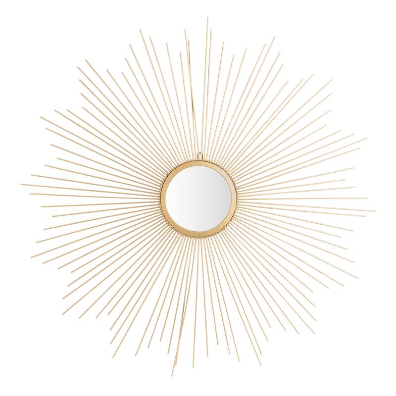 SAFAVIEH Allyssa 41-inch Sunburst Round Mirror - 40.8" W x 0.8" L x 40.8" H - 41Wx1Dx41H