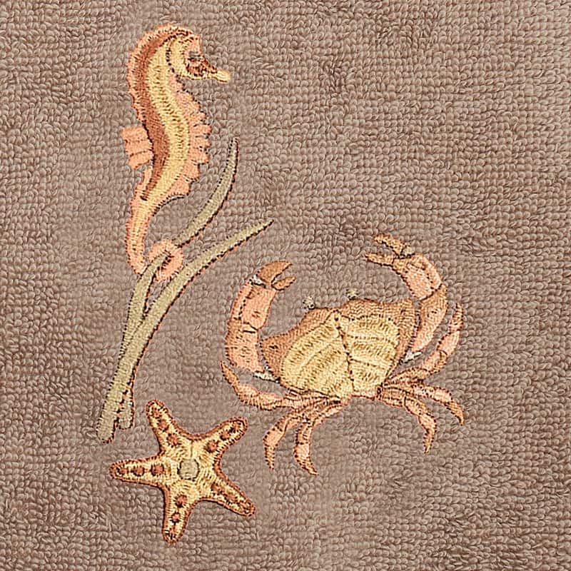 Authentic Hotel and Spa Turkish Cotton Aaron 4PC Embellished Towel Set