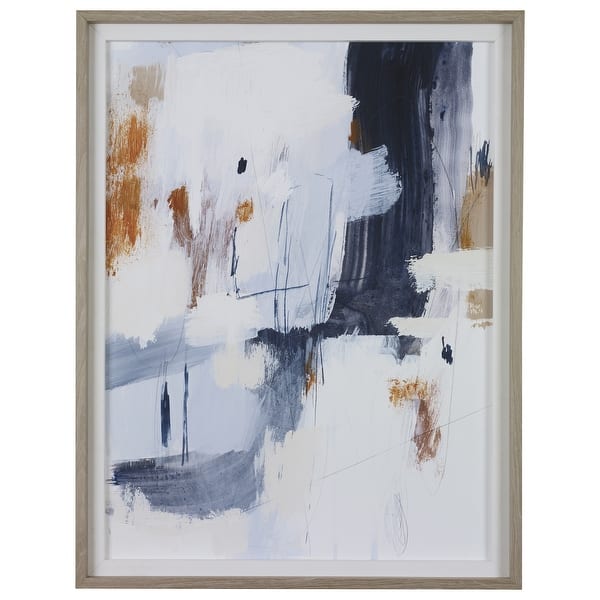 slide 2 of 6, Uttermost Variant Abstract Framed Print - 40.75"x52.75"x3"
