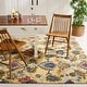 preview thumbnail 3 of 121, SAFAVIEH Fiorello Handmade Blossom French Country Wool Area Rug 11' x 15' - Gold/Multi - Rectangle