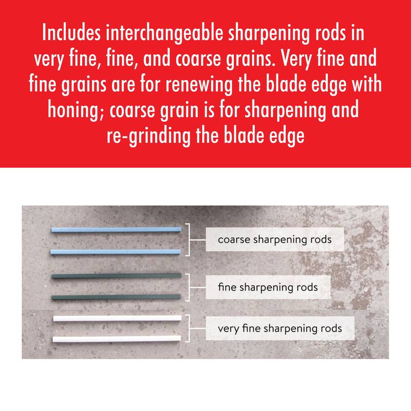 ZWILLING V-Edge Professional Knife Sharpener, for both Western and Japanese Blades, Black - 1 unit
