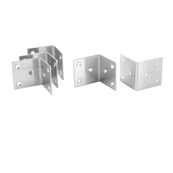 Shop Home Metal L Shaped 6 Holes Drawer Cabinet Corner Edge Joint