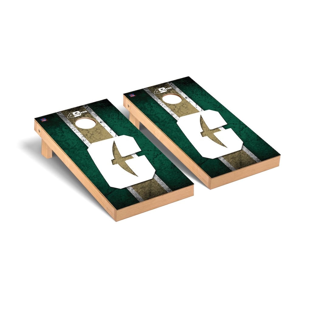 North Carolina Charlotte 49ers Vintage Cornhole Board Set