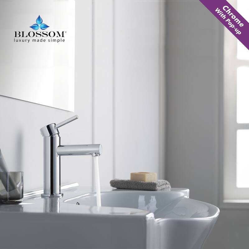 Solid Brass Leed Free Single Handle Bathroom Faucet
