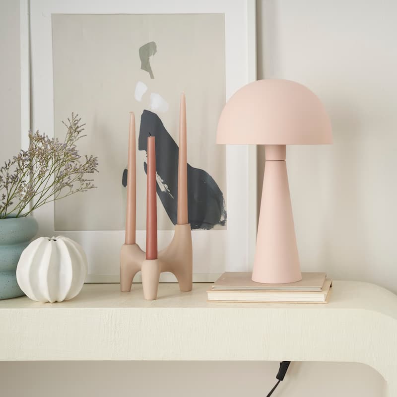 Nourison 16" Mid-Century Mushroom Table Lamp