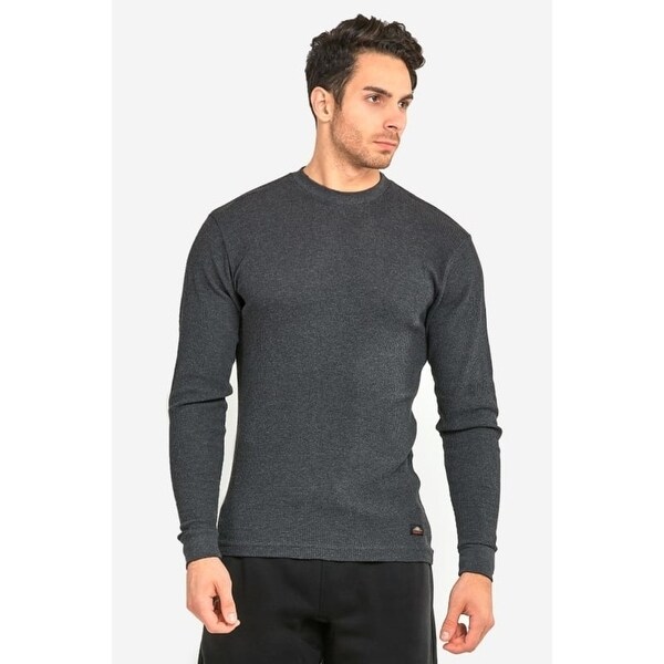 mens grey thermal top