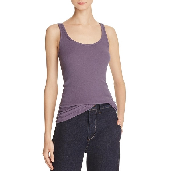 Vince Womens Ribbed Tank