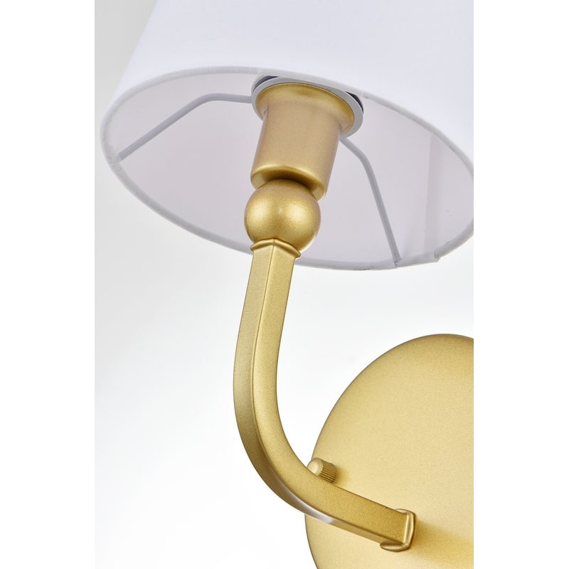 Cole 1 Light Black and Clear Bath Sconce