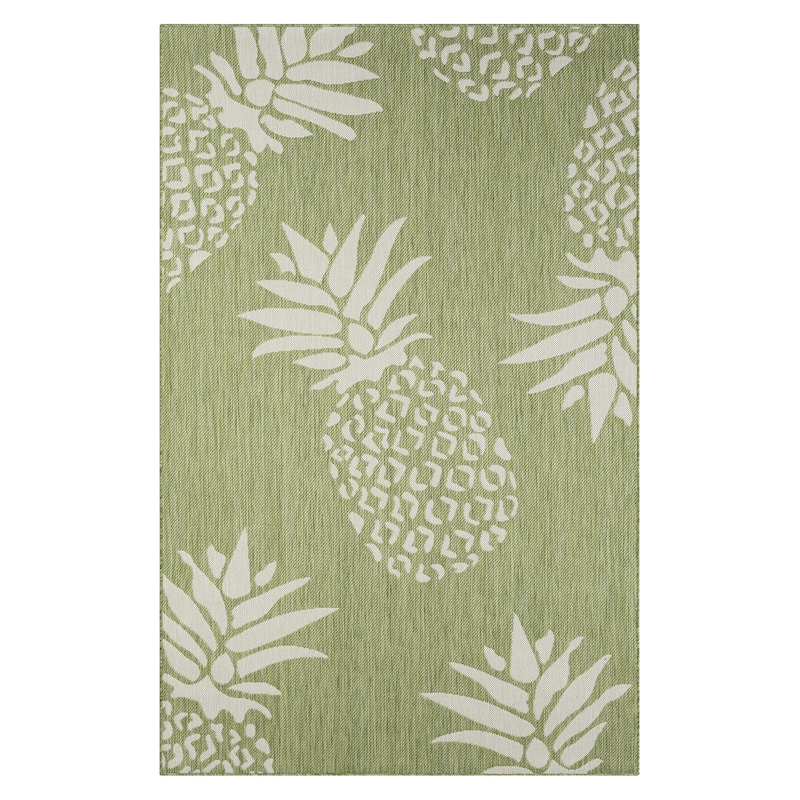 Isola Tropical Indoor/Outdoor Area Rug by Porch & Den