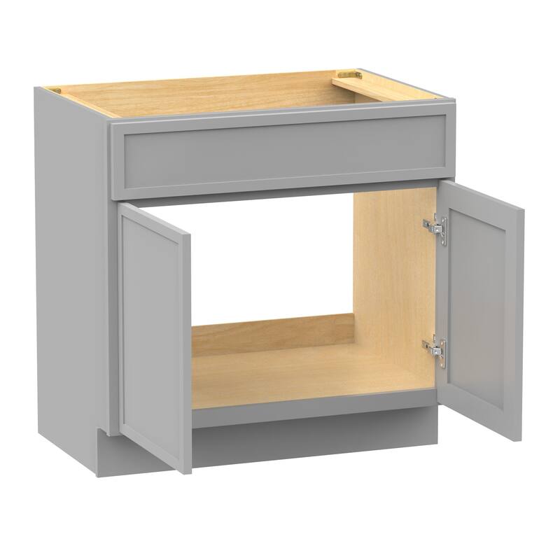 Vanity Art 36" Freestanding Single Base Storage Cabinet with Soft Close Doors