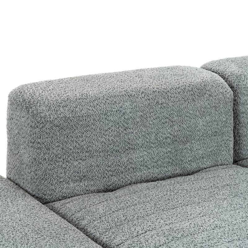 Sectional Sofa Full-compressed Sofa Couch Free-combined Sofa