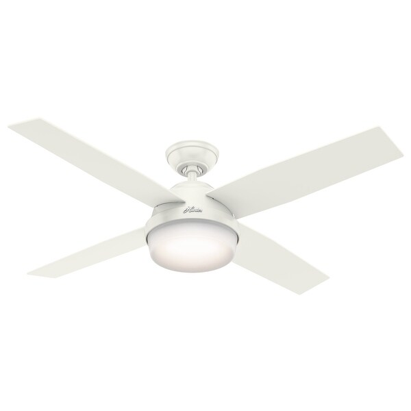 Mute Ceiling Fan with Lighting LED Light App and Remote Control Ultra-Thin 18CM Black