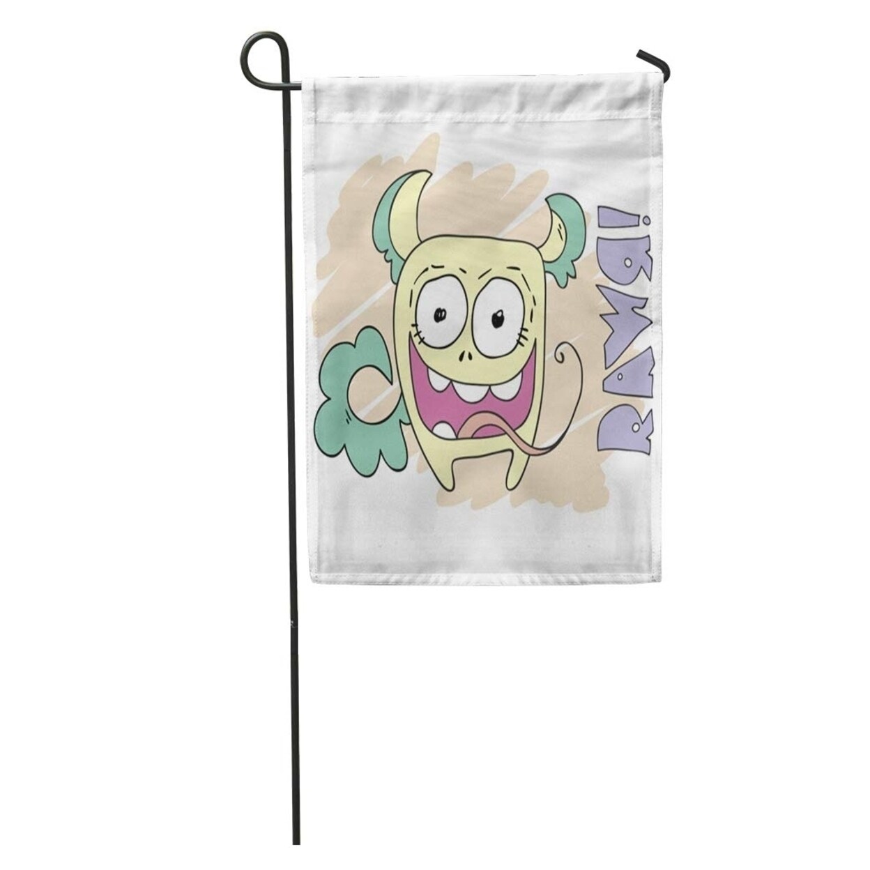 Shop Colorful Alien Happy Monster Green Baby Bash Big Boy Garden Flag Decorative Flag House Banner 12x18 Inch Overstock 31394956