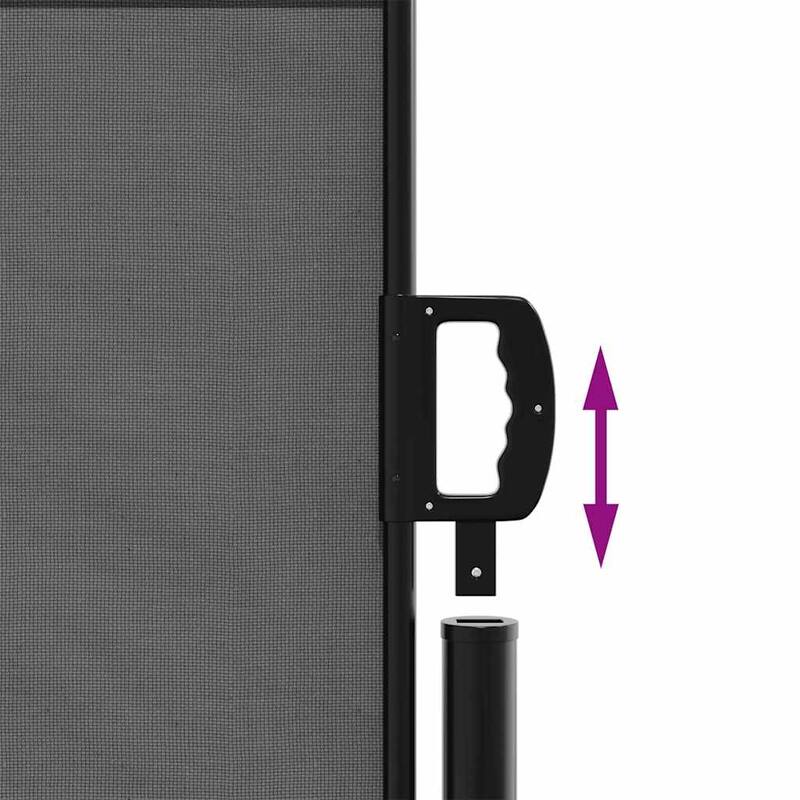 vidaXL Retractable Side Awning Patio Sun Shade Freestanding Privacy Screen