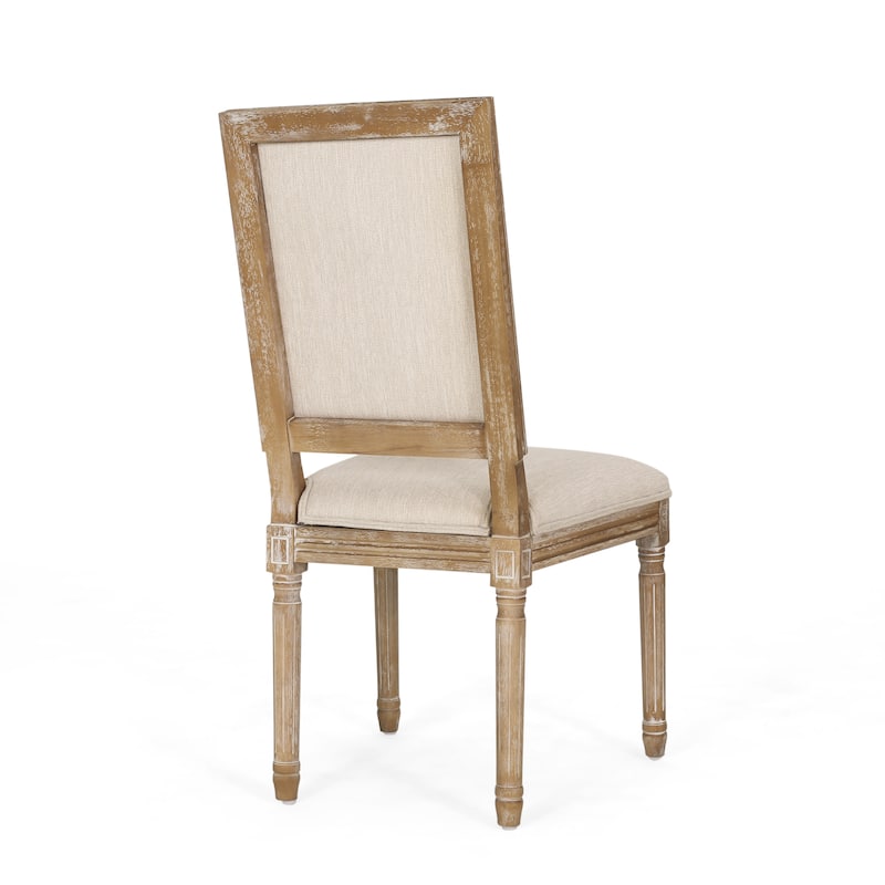 Regina Wood Upholstered Dining Chair by Christopher Knight Home