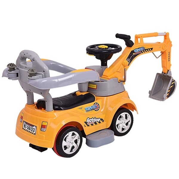 remote control ride on digger