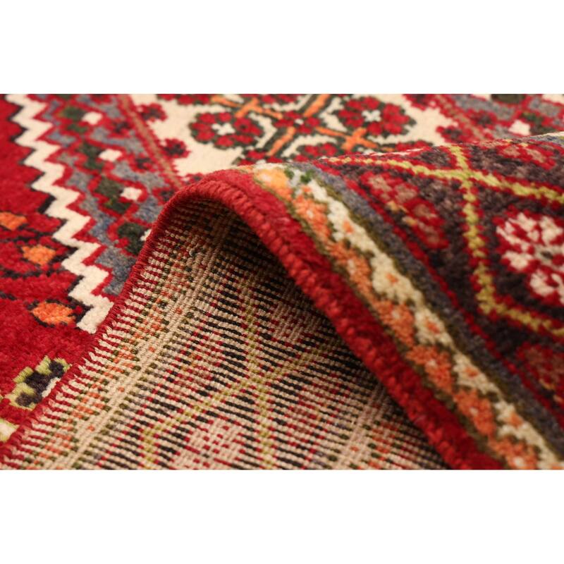ECARPETGALLERY Hand-knotted Anadol Red Wool Rug - 4'6 x 6'11