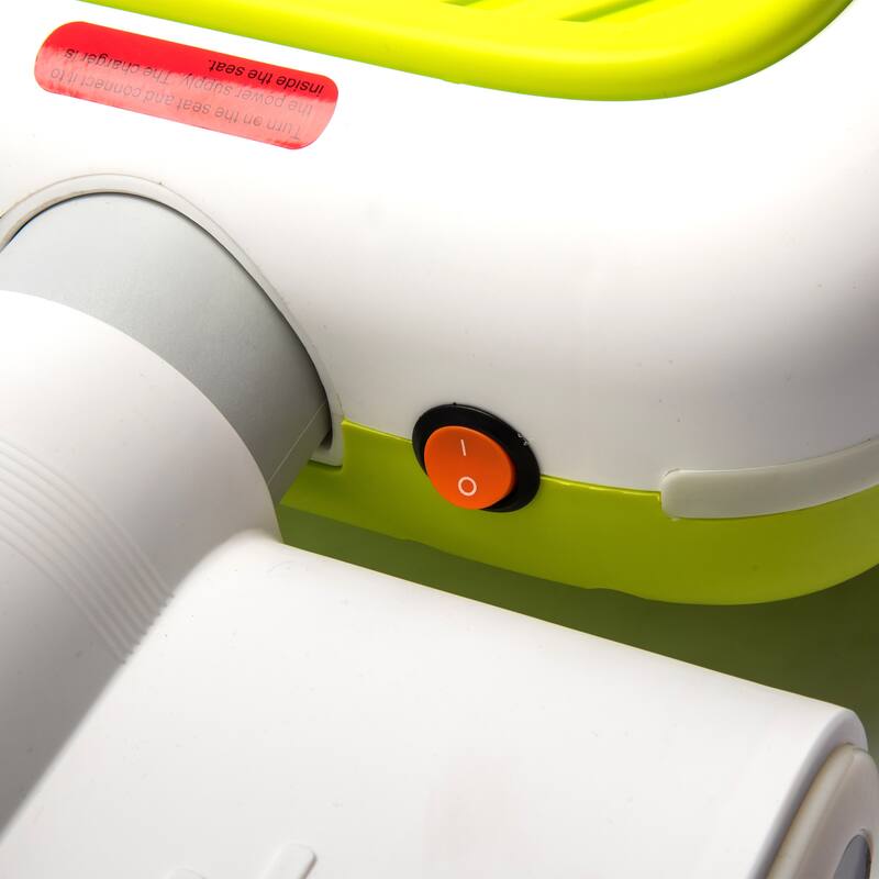 12V Electric Ride-On Cleaning Car for Kids with Mopping Function, Music, Lights, Retractable Body - Toddler Cleaning Vehicle