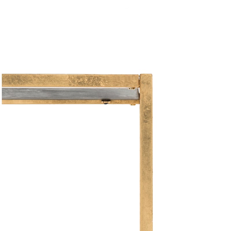 SAFAVIEH Vincenza 4-Tier 1-Drawer Gold/ Grey Etagere - 30" x 14" x 72" - 30Wx14Dx72H