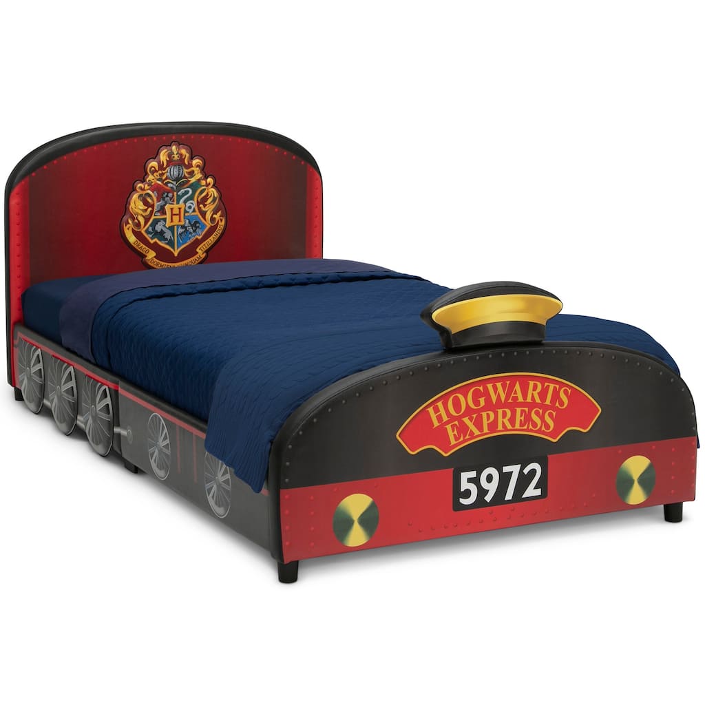 Harry Potter Hogwarts Express Upholstered Twin Bed by Delta Children