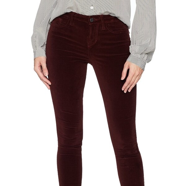 Joes Jeans Womens Icon Velvet Midrise Skinny Ankle Jean