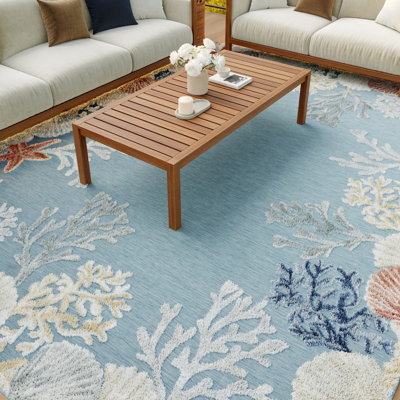 Nourison Suncoast Indoor/Outdoor Nature Area Rug