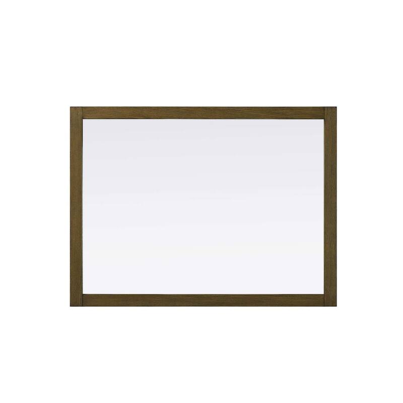 Solene Wooden Rectangle Mirror (42-48 x 36 in.)