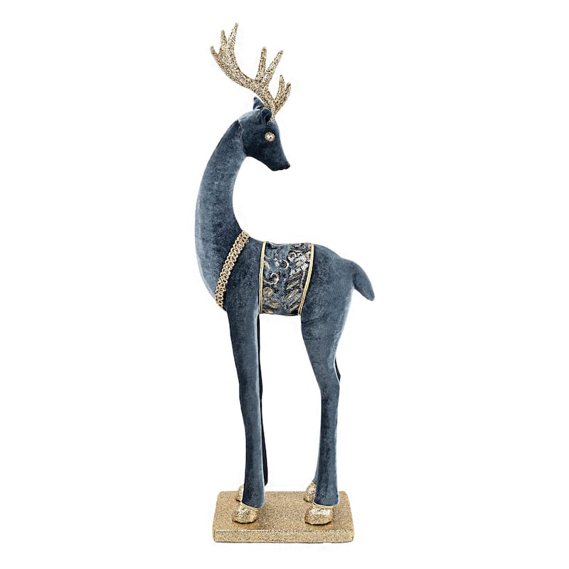 Deer Christmas Decoration - 7.9 x 5.1 x 24"