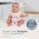 preview thumbnail 3 of 4, Bearington Baby Huggie Pink Teddy Bear 5.5" Ring Rattle