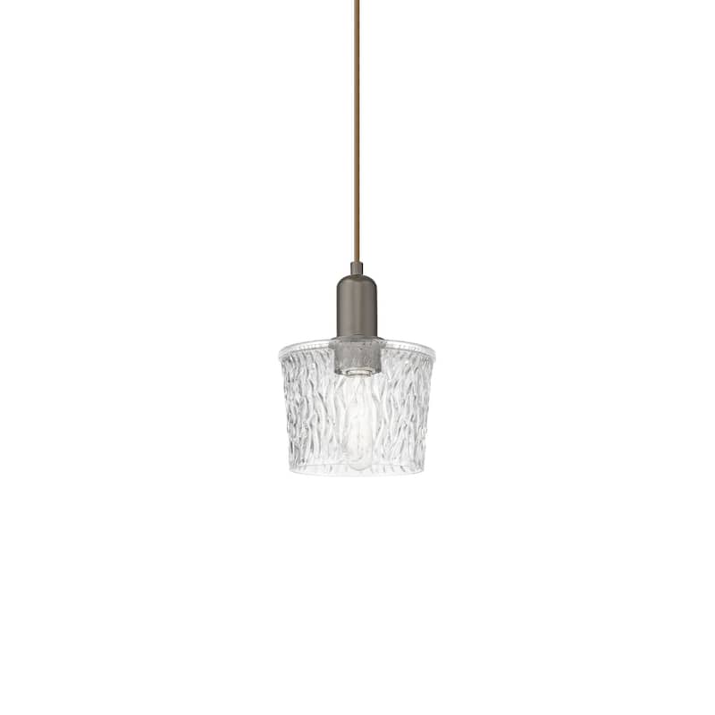 Innovations Lighting 716-1P-10-7 Niagara Pendant Niagara 7" Wide Mini - Oil Rubbed Bronze / Clear