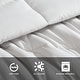 preview thumbnail 5 of 3, Kenneth Cole Solution Solid Grey Reversible Comforter Set