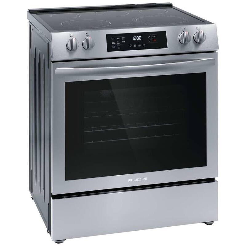 Frigidaire FCFE3083A 30" Wide 5.3 Cu. Ft. Slide In Electric Range with