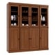 preview thumbnail 81 of 145, Palace Imports 100% Solid Wood Pantry Cabinet, Adjustable Shelves, 65" Wide, 71.5" Tall - 65" x 71.5"