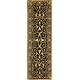 preview thumbnail 37 of 128, Safavieh Hand-hooked Chelsea Cherrelle Country Oriental Wool Rug 2' 6" x 12' - Black - Runner
