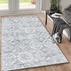 preview thumbnail 24 of 58, Washable Vintage Area Rug Modern Abstract Soft Rug