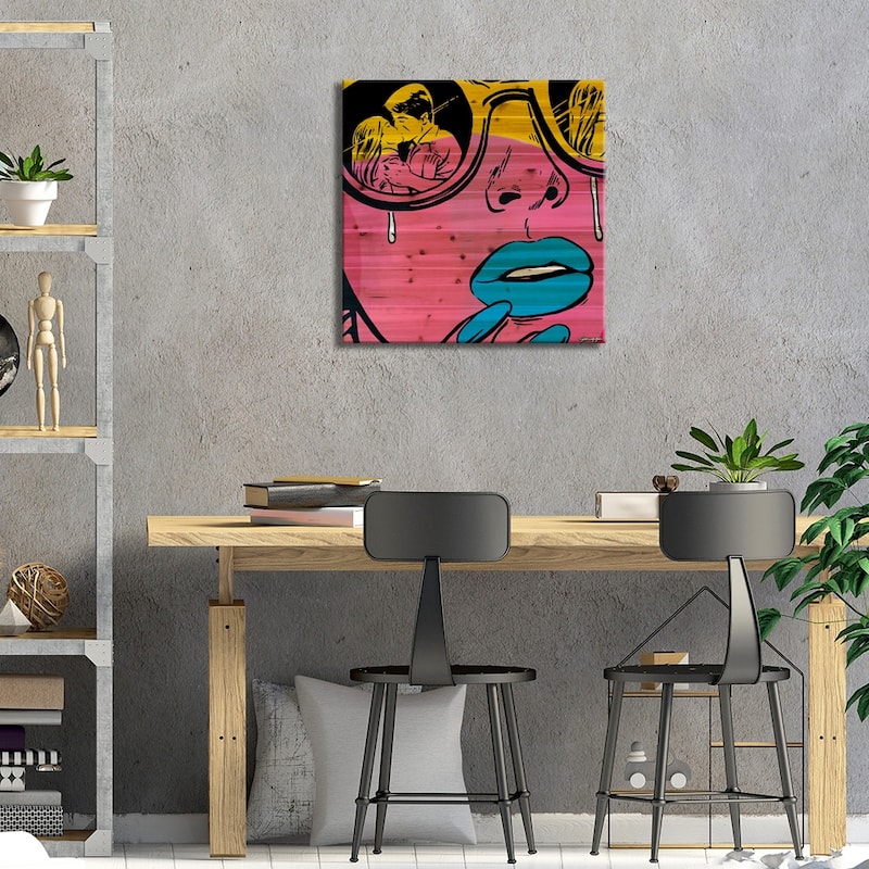 Love Lost Print On Wood by JRuggs - Multi-Color