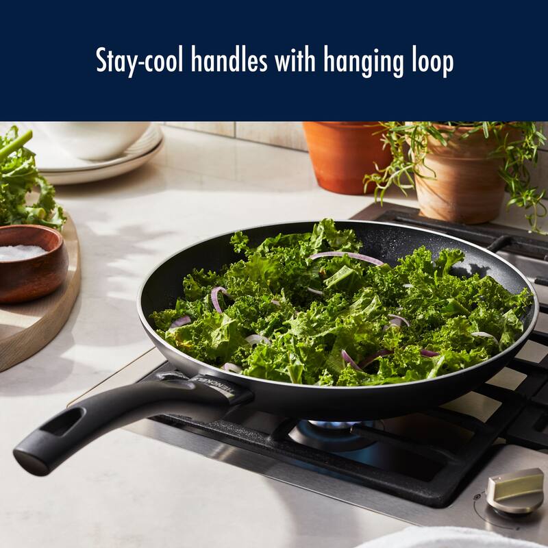 Henckels Everlift 2-pc Traditional Nonstick Fry Pan Set - 10-in & 12-in - Black