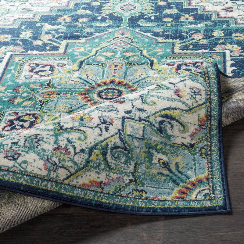 Livabliss Paramount Updated Traditional Medallion Area Rug