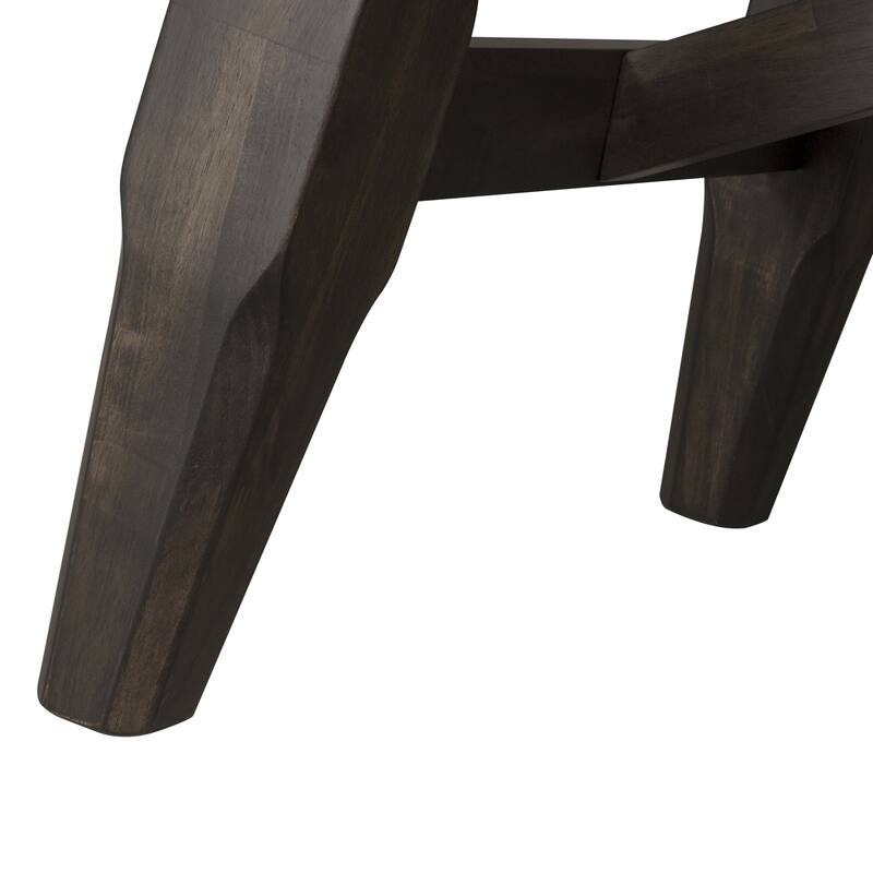 Double Bridge Dark Chestnut Opt 5 Piece Gathering Table Set
