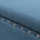 preview thumbnail 51 of 60, Tatiana Contemporary Fabric Storage Ottoman with Nailhead Trim by Christopher Knight Home